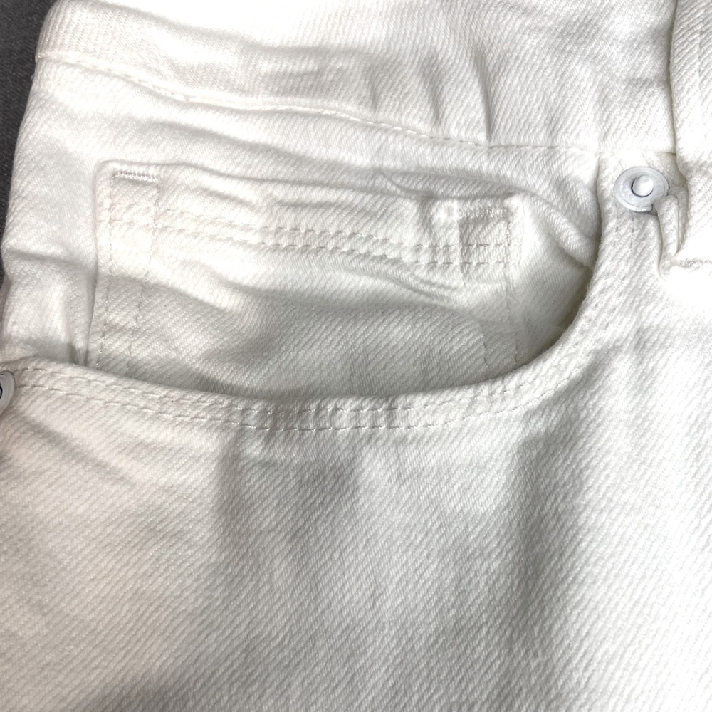 GOOD AMERICAN Women's Good Straight Raw Hem Jeans Size 12 (31) - Picture 6 of 10